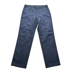 Workrite Benchmark Nomex IIIA Work Pants Mens 34x31 Navy Blue FR Workwear